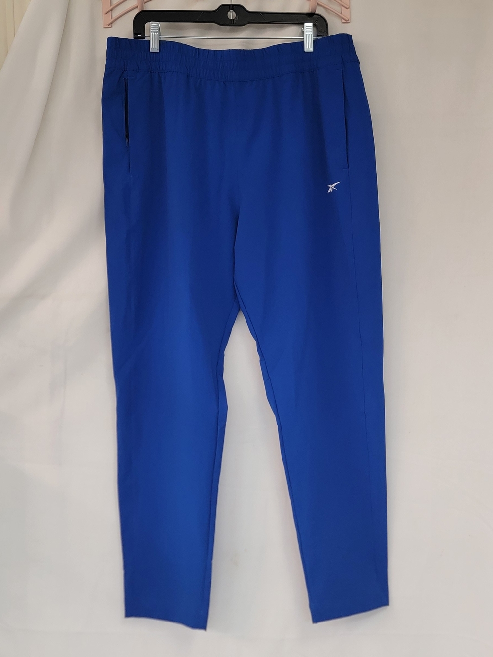 Reebok Men's Blue Athletic Track Pants